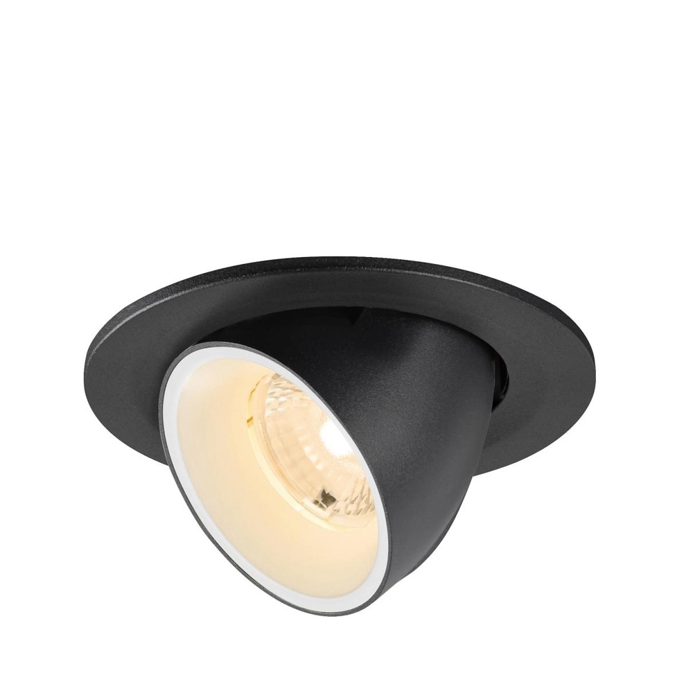 Einbau-Strahler Numinos Gimble S Schwarz/Weiß 2700K - 40gr SLV 4024163313711