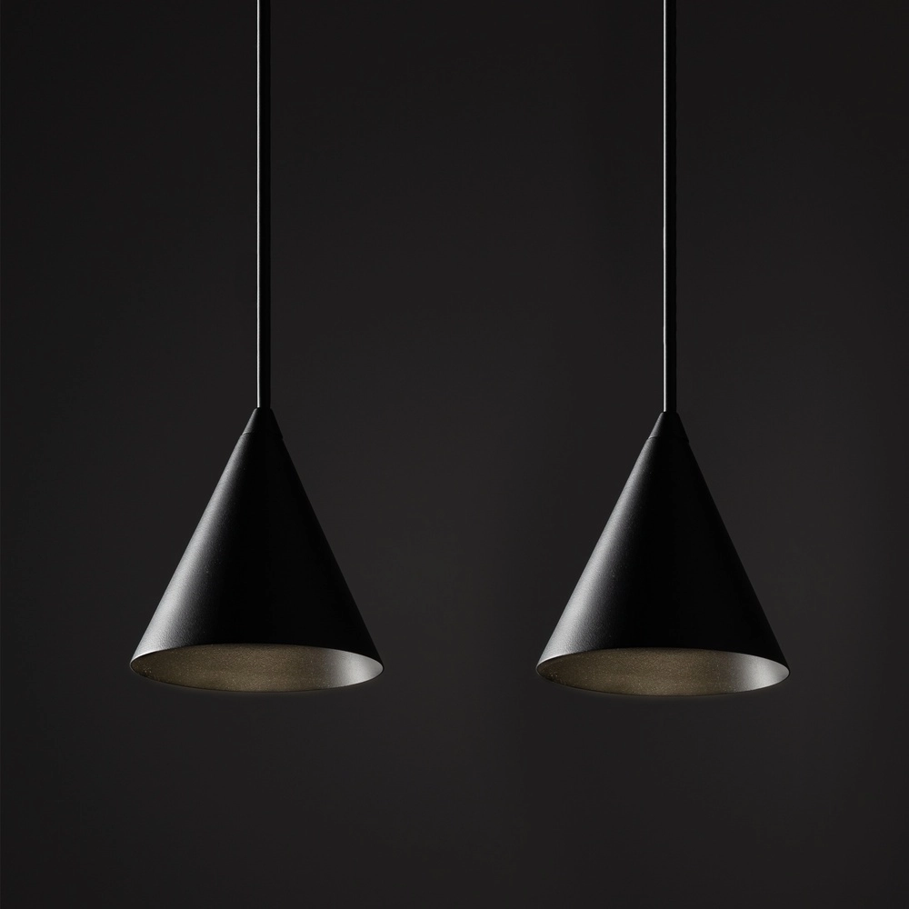 Decken- und Pendellampe Fourty Schwarz Lyora 5903139114486