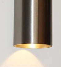 Wandstrahler aus Edelstahl Brody Alu - 7 cm Artdelight 8719831730056
