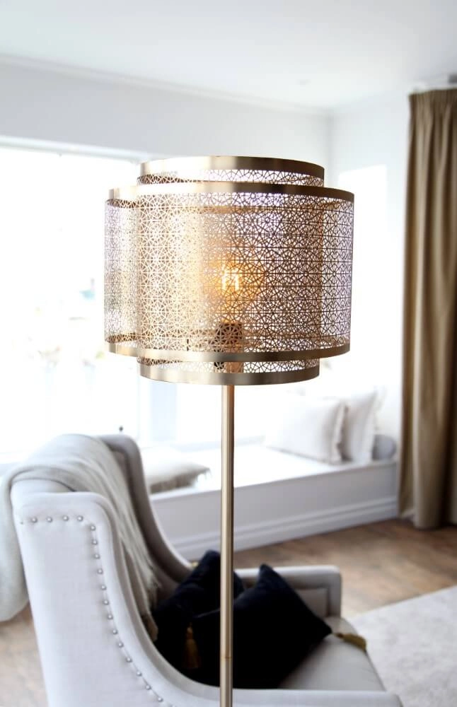 Stehlampe Hermine mattes Messing By Rydéns 7391741001801