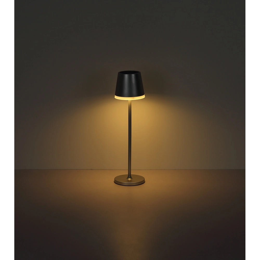 Solartischlampe Vannieso Champagner Globo 9007371487356
