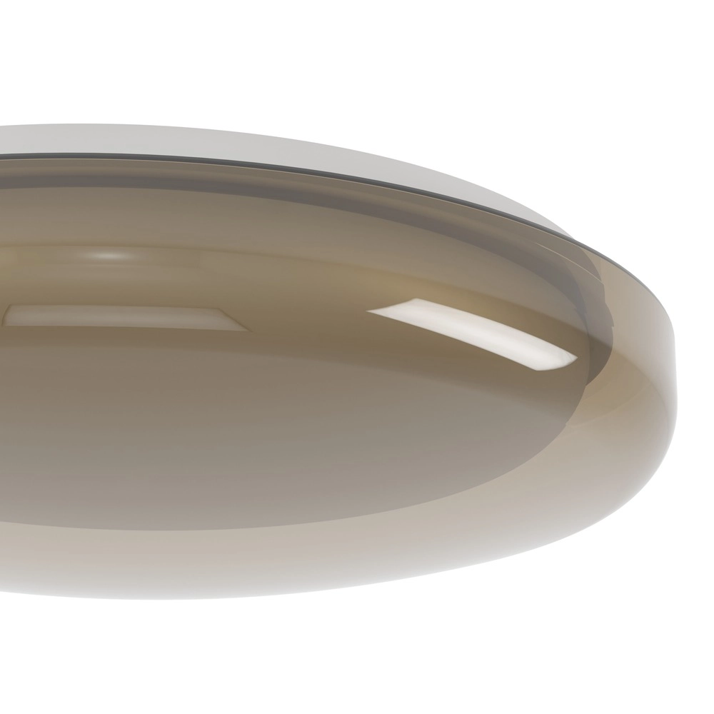 Design-Deckenlampe Conistarino weiß mit braunem Ø 40 cm Eglo 9008606399703