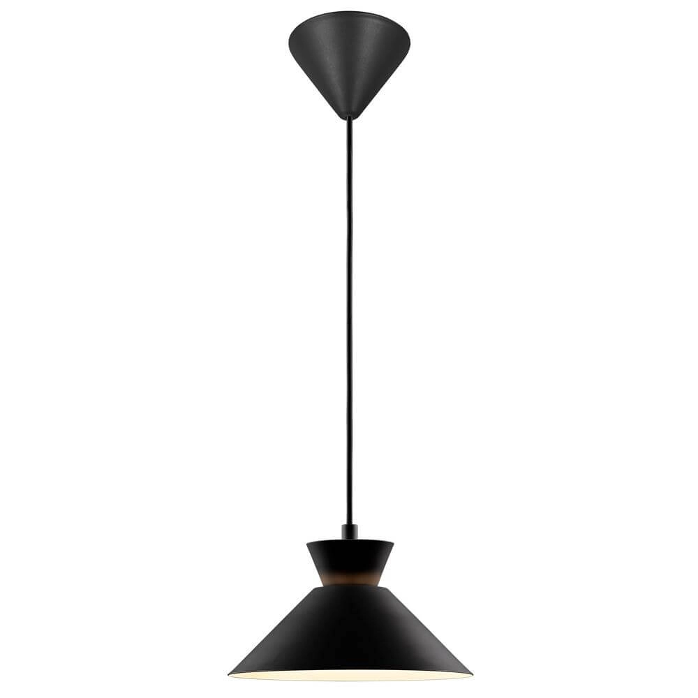 Schlanke Pendelleuchte Dial schwarz Ø 25cm