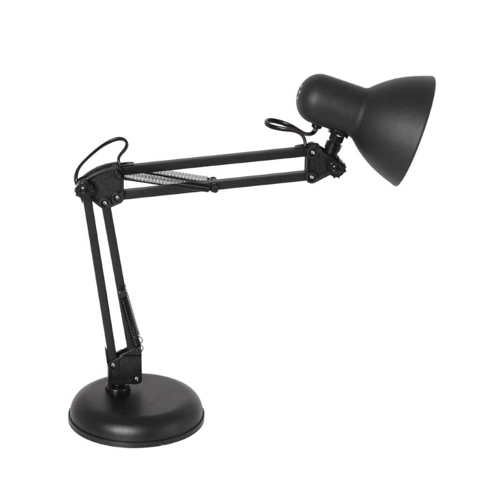 Retro-Schreibtischlampe Study Mattschwarz Steinhauer 8712746167108