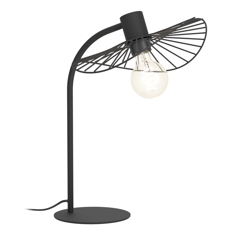 Design-Tischlampe Arroturas Schwarz