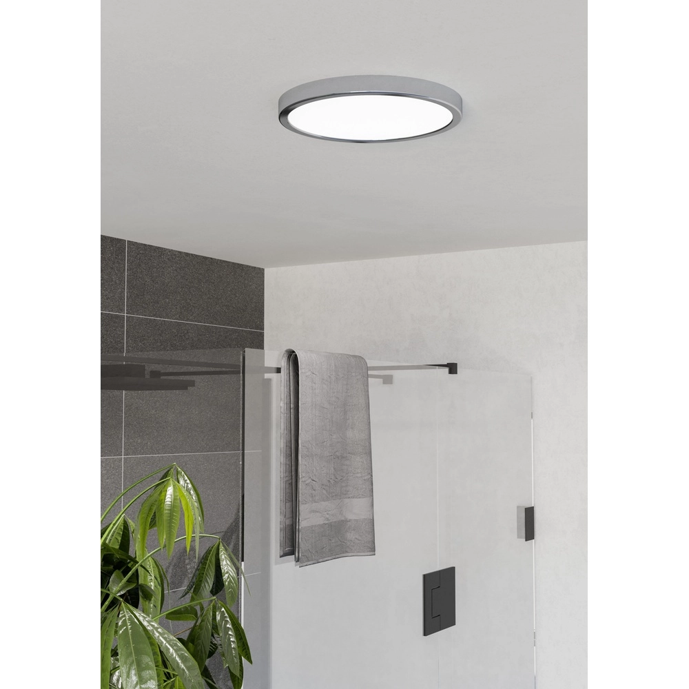 Chrom-Deckenlampe Fueva 6 LED – Ø 27,7 cm Eglo 9008606331079