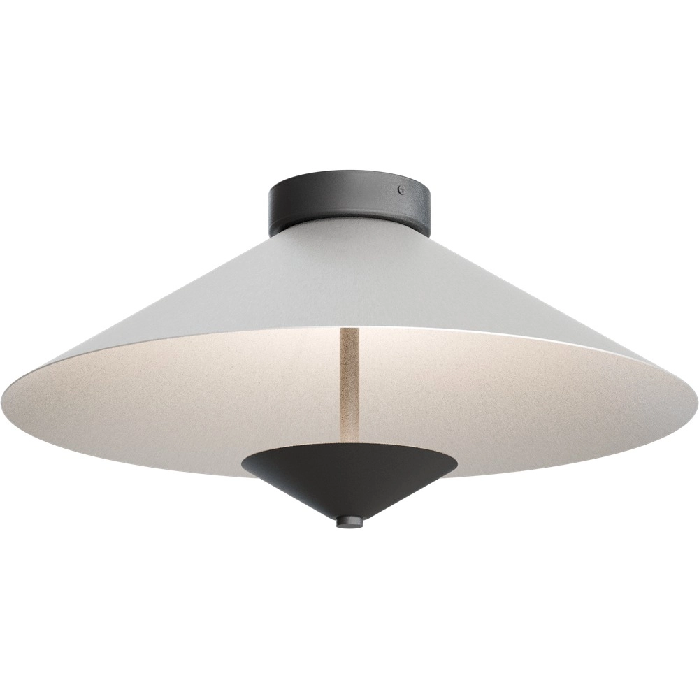 Deckenlampe Ceppo schwarz mit Nickel Ø 45 cm