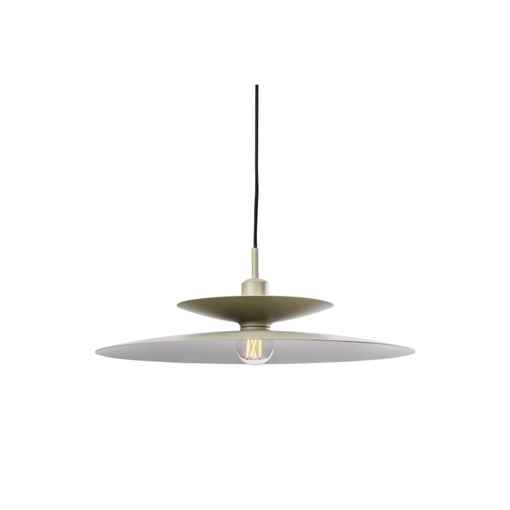 Pendelleuchte Linares Regenschirm khaki Ø 50cm Artdelight 8720701101685
