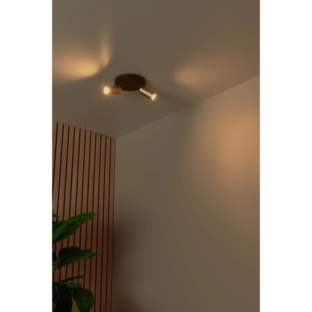 Deckenscheinwerfer Ritmo mini GU10 2-hell gold Lucide 5411212093981