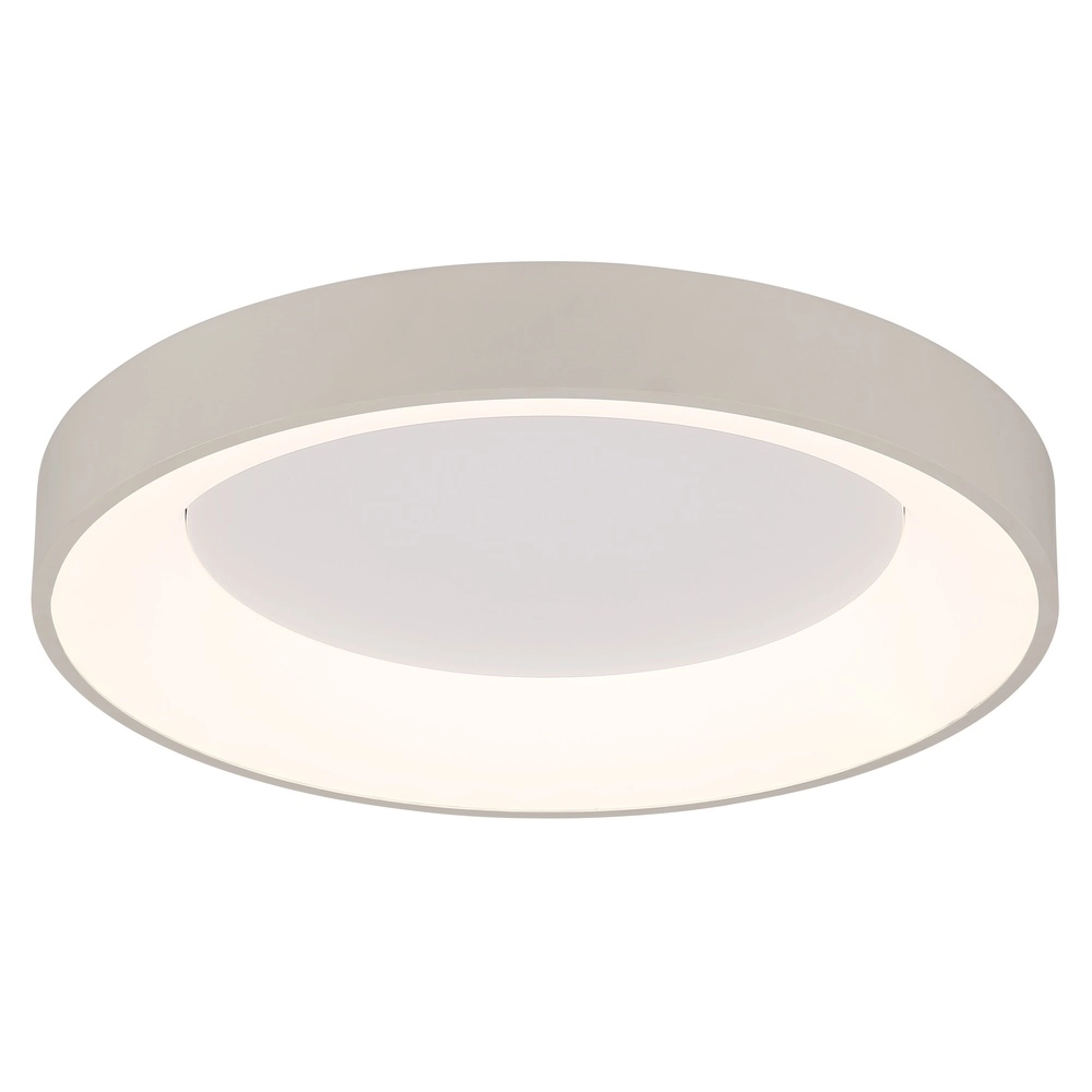 Moderne Deckenleuchte Gallegos sandbraun Ø 50cm Globo 9007371566969