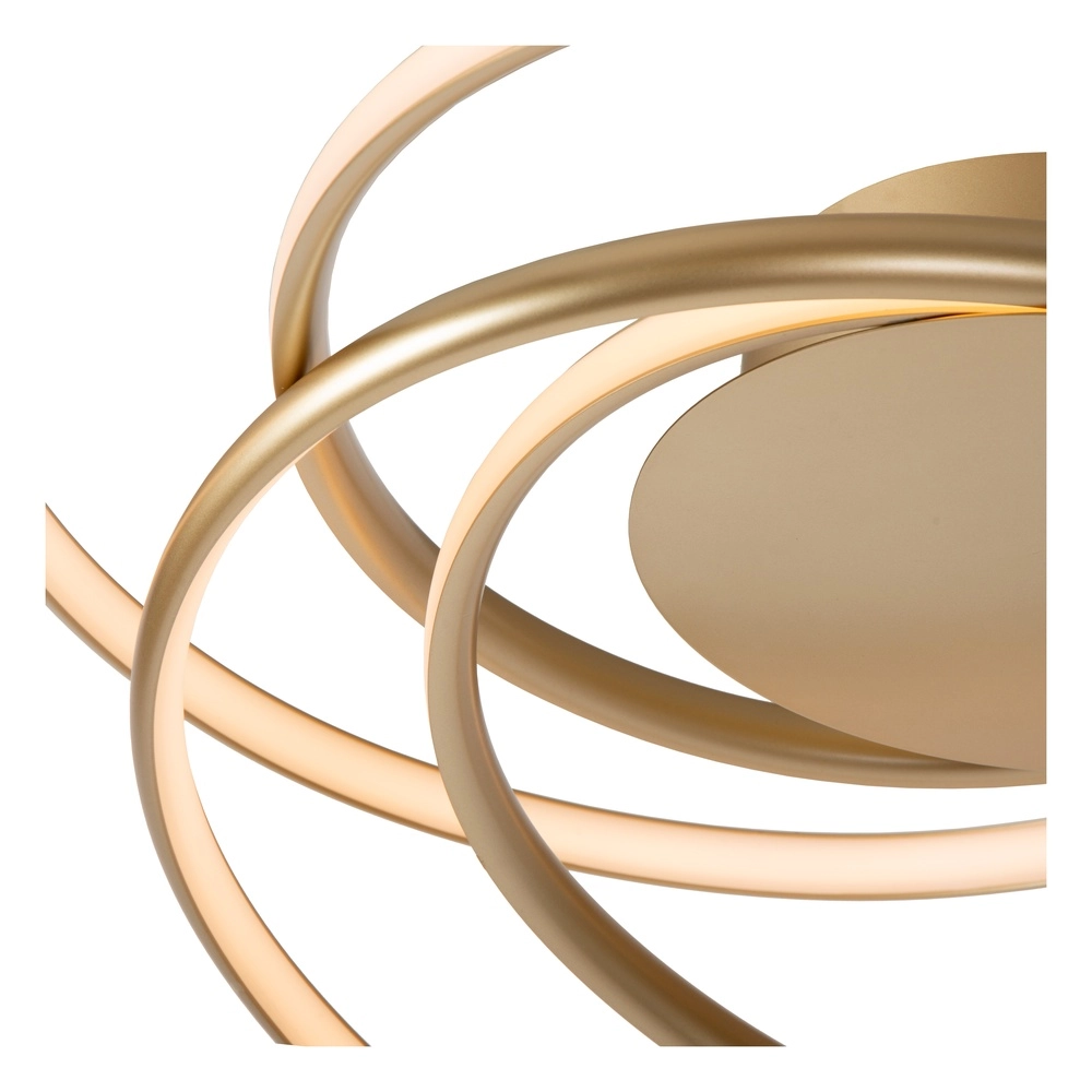 Design-Deckenlampe Sardana Curl Gold Premium by Lucide 5411212520906