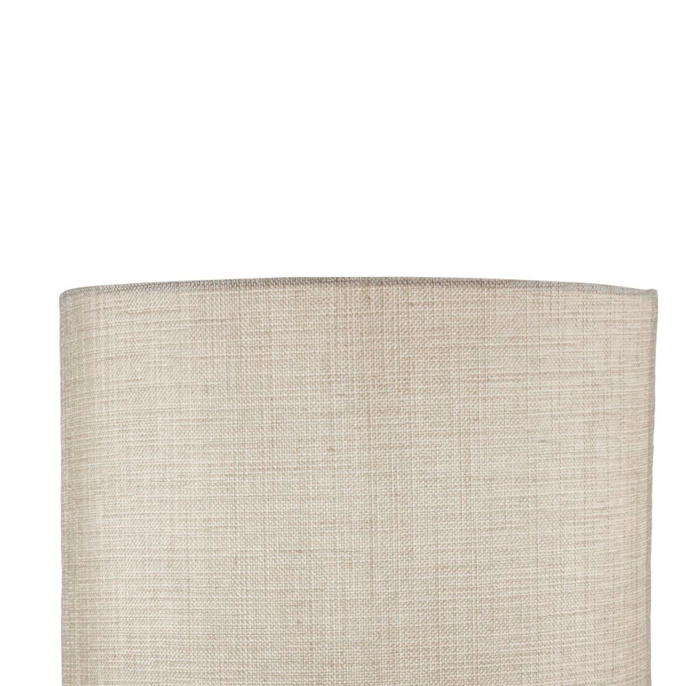 Tischlampe Vegas grau mit taupe Searchlight 5053423138985