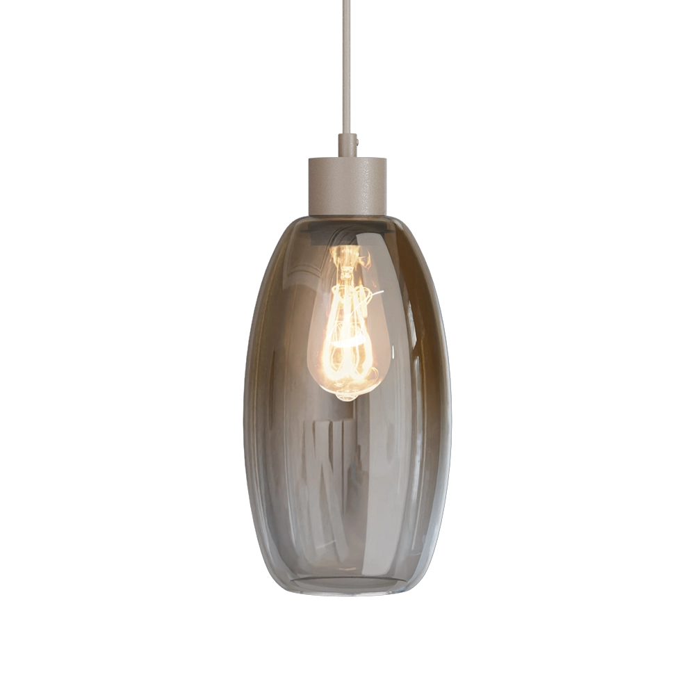 Glas-Pendellampe Olive Ø 15 cm – Sand Masterlight 8718121393759
