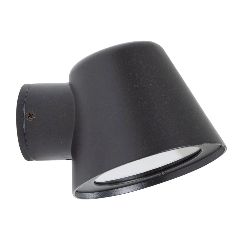 Wandlampe Vita Cup Mattschwarz