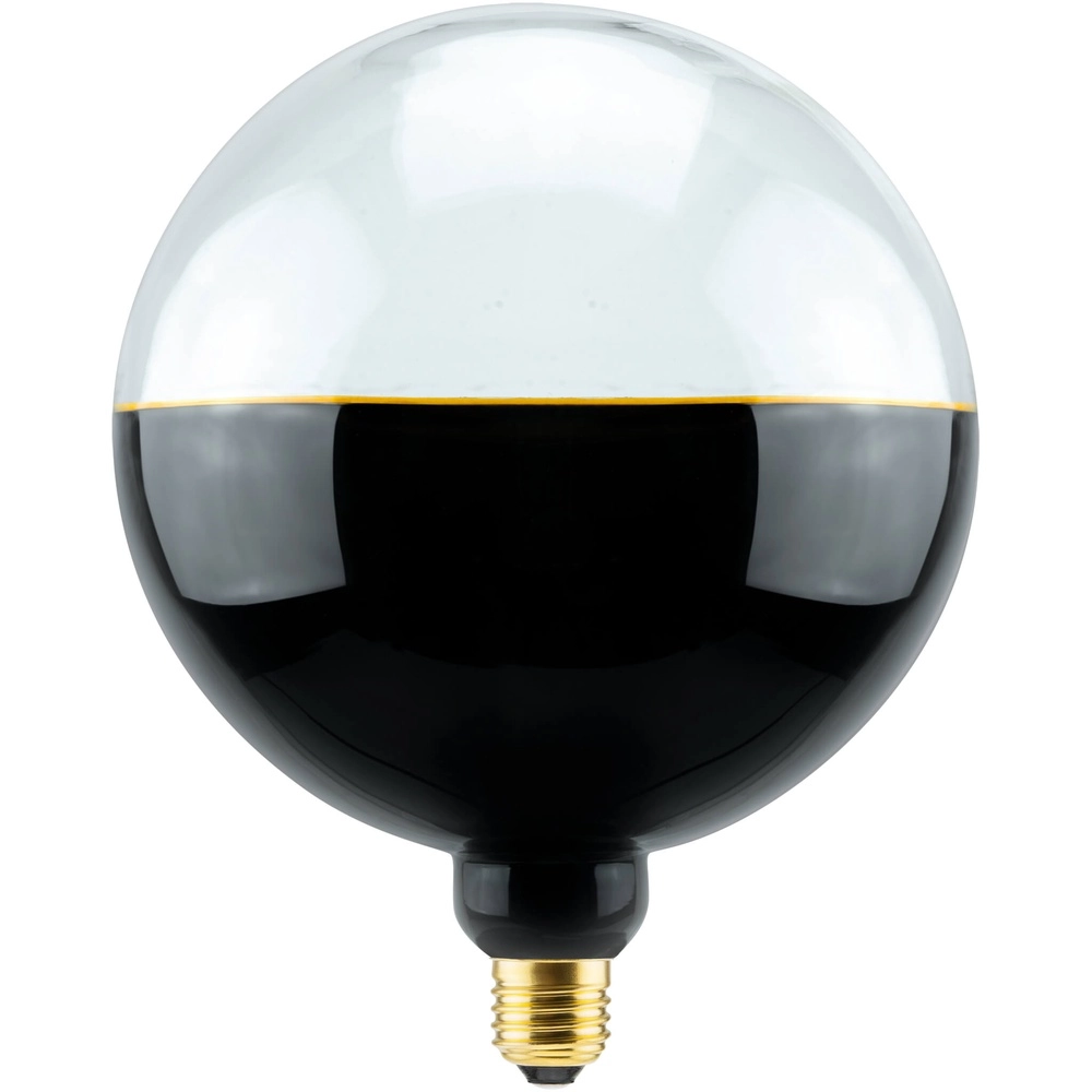 Lichtquelle schwarz und klar Illusion 6W - E27 - 260lm - 1900K - Ø 19cm Segula 4260751131217