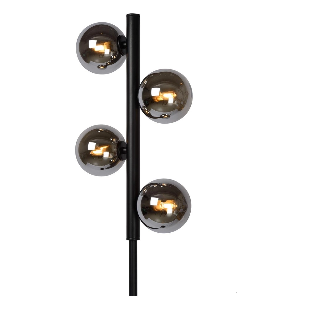 Stehlampe Tycho Schwarz Lucide 5411212450999