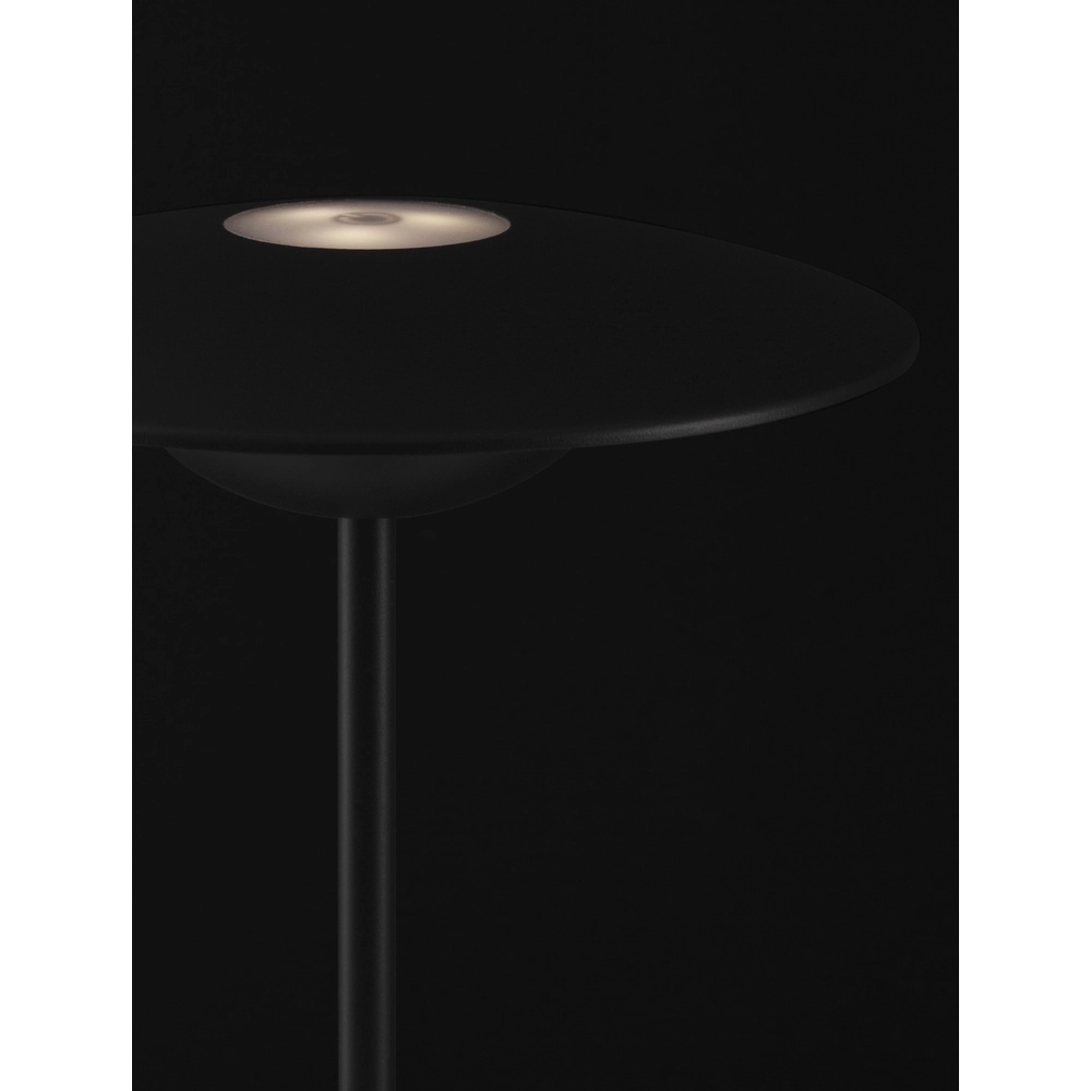 Tischlampe Fumo Wiederaufladbar Schwarz Lyora 5212017432636