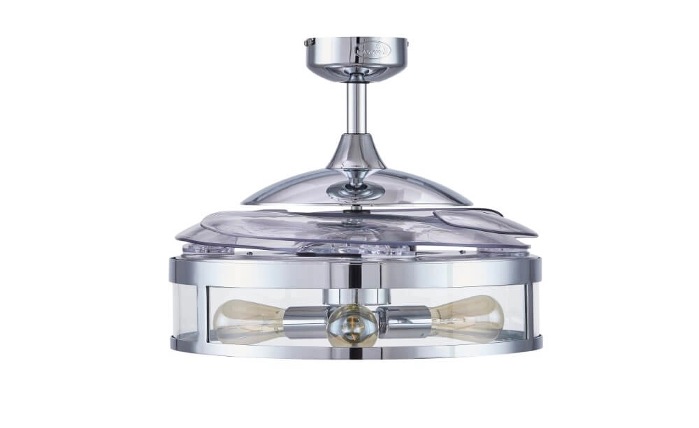 Deckenventilator aus Chrom Fanway Classic Ø 122cm Beacon 9333509119388