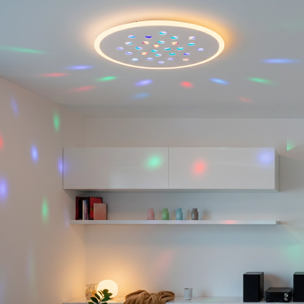 Deckenleuchte Astro Ø 60,3cm mit RGB-Funktion Lyora 5212017450128