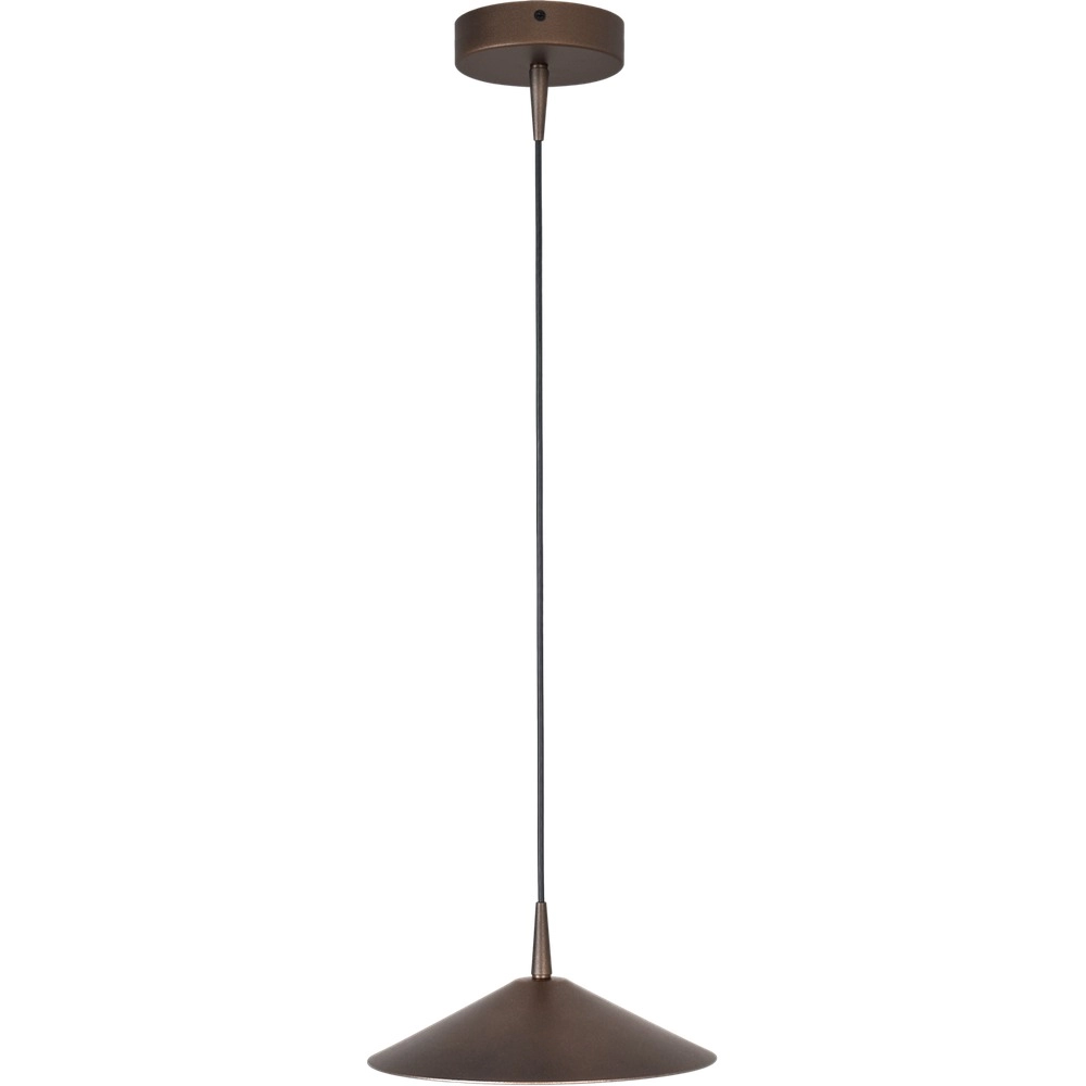 Design-Pendellampe Ceppo kakaobraun Ø 22 cm