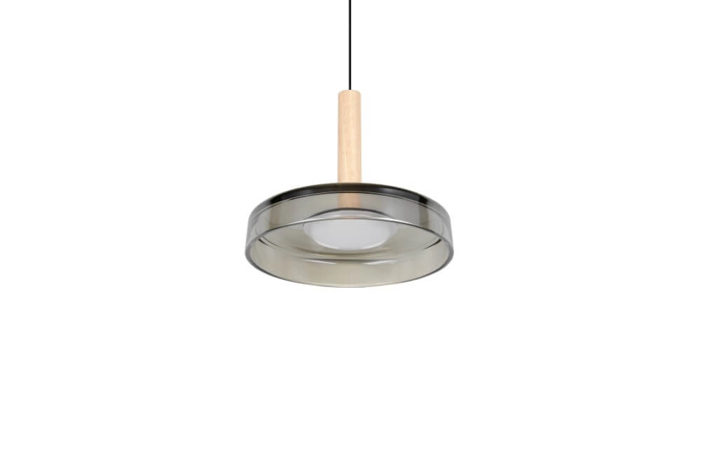 LED-Hängelampe Celeste Ø 22cm - Rauchglas Trio 4017807616880