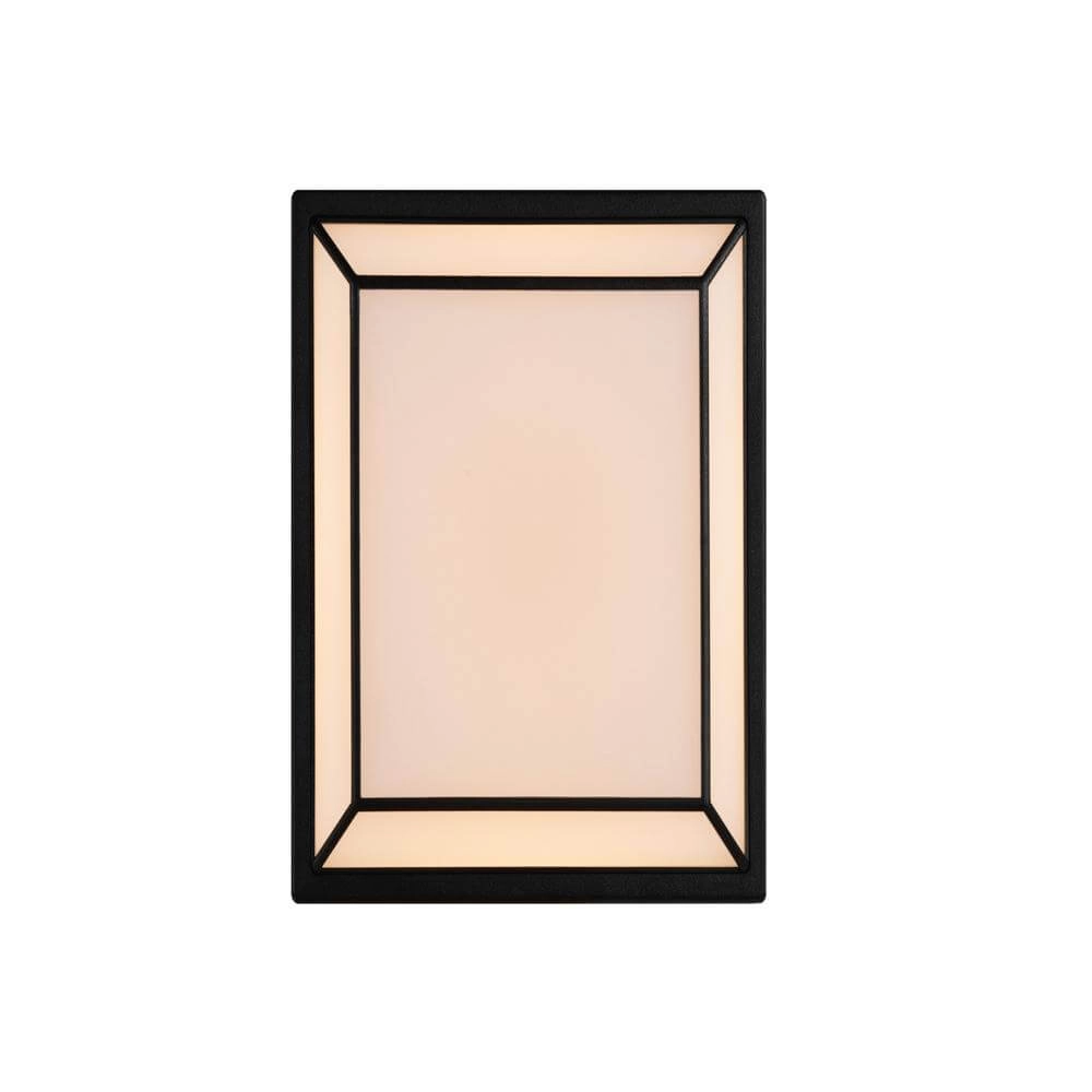 Design-Wandleuchte Oliver schwarzes Quadrat Nordlux 5704924010996