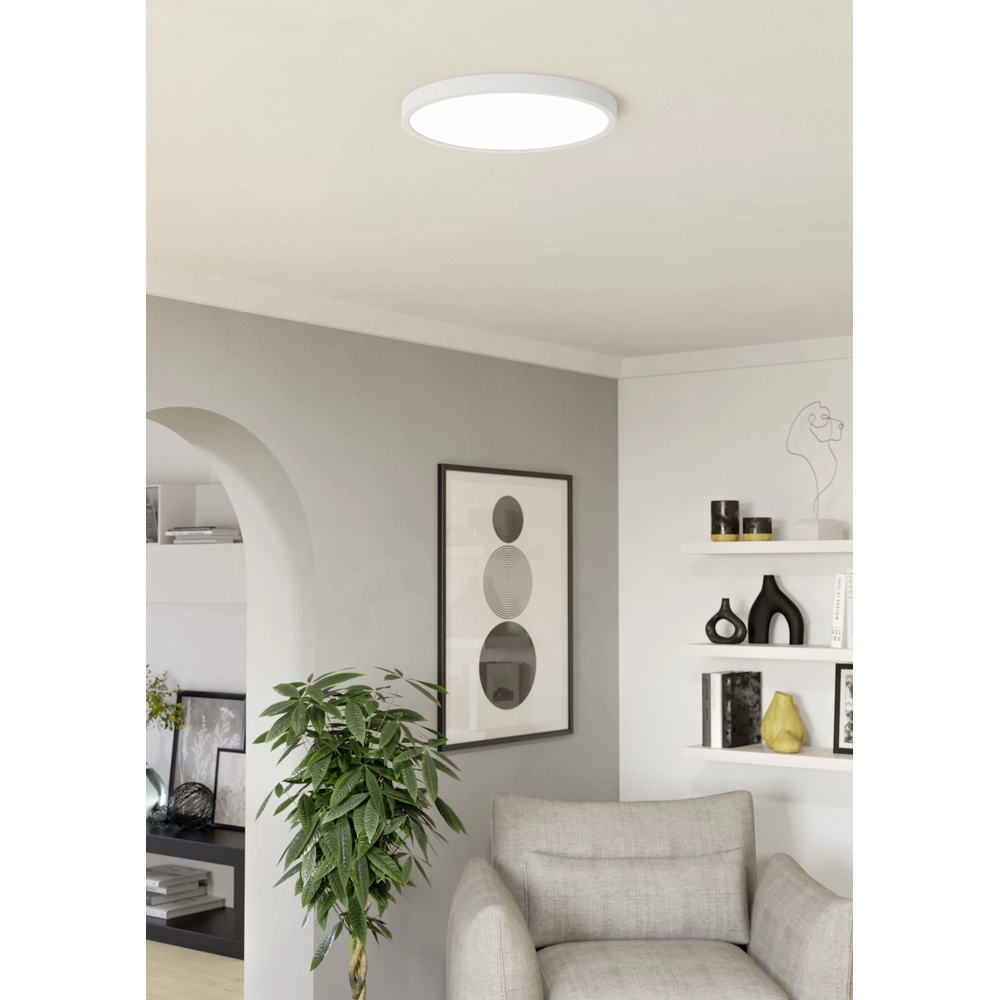 Zigbee-Deckenlampe Fueva 6-Z rund - weiß - Ø 40 cm Eglo 9008606330560
