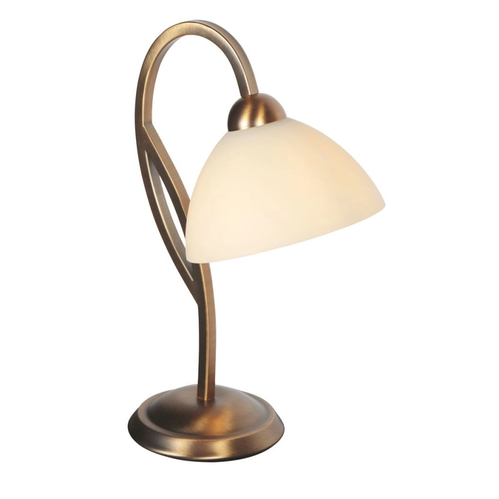 Klassische Tischlampe Anthea Bronze Steinhauer 8712746180244