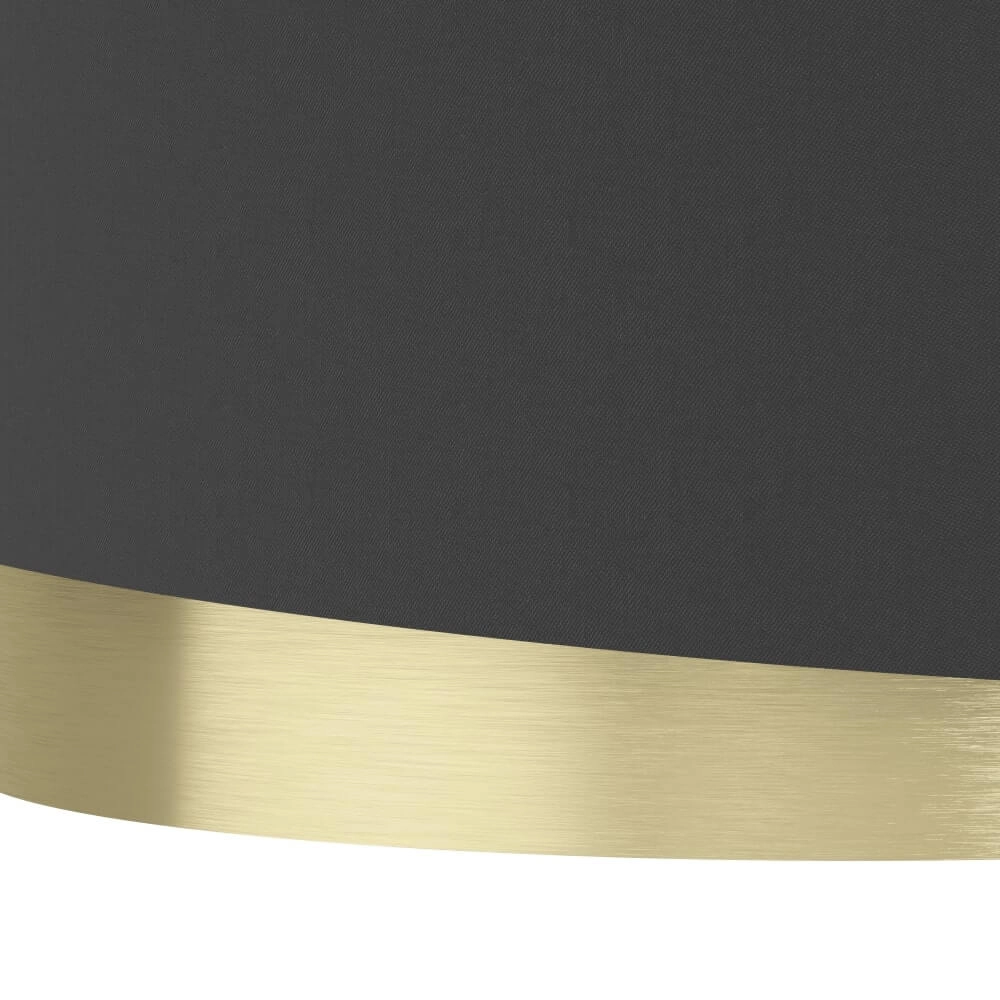 Deckenleuchte schwarz mit Gold Manderline Ø 45cm Stars of Light 9002759399245