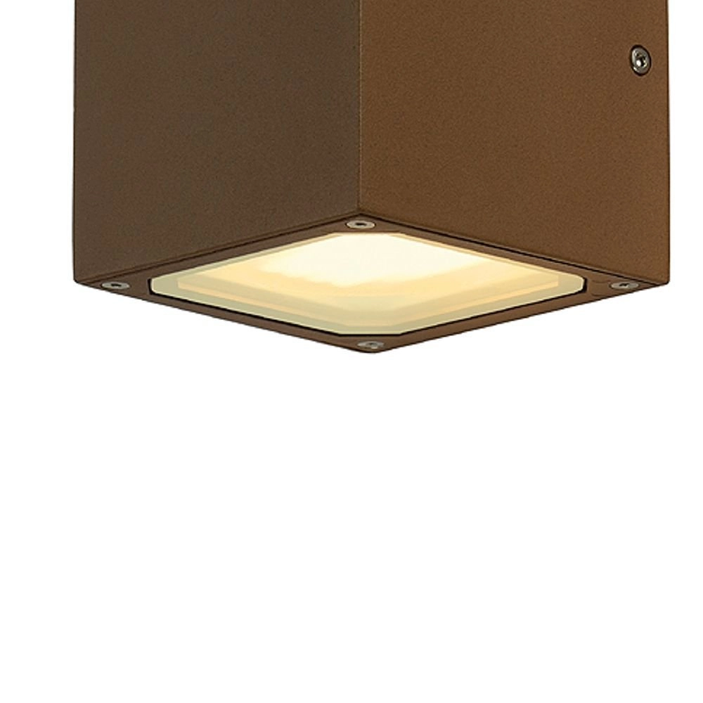 Up-Down Leuchte Sitra Cube Up - Down GX53 Brown SLV 4024163112543
