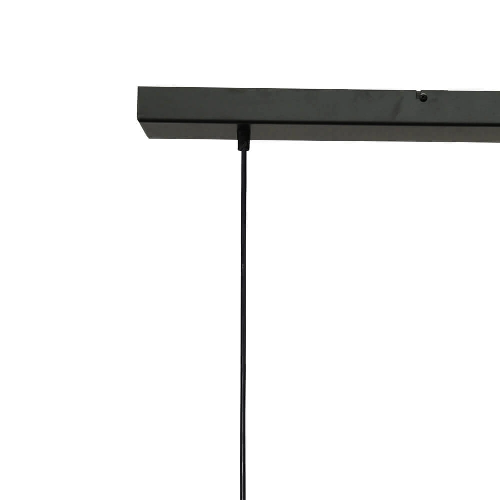 Hängelampe aus Glas Lava 3x Klarglas Ø 22,5cm Masterlight 8718121286013