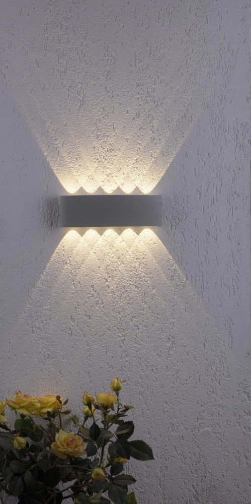 Wandspot Carlo Up - Down 5 - Light Grey Paul Neuhaus 4012248335796