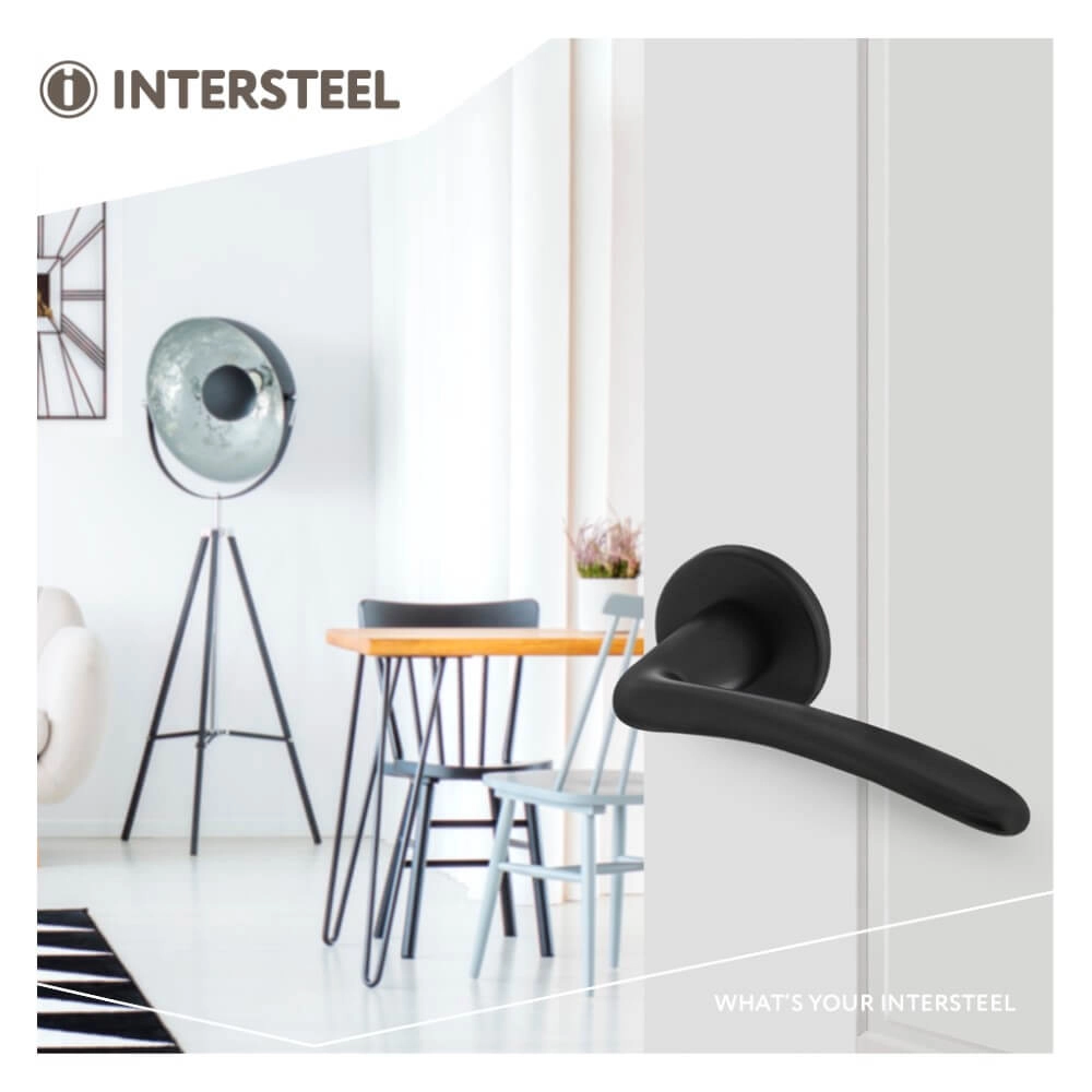 Türklinke Zaia schwarz Intersteel 8714186550892