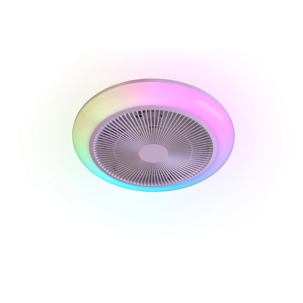 Designventilator Holmsund weiße Ø 46cm mit RGB-Funktion Trio 4017807688665