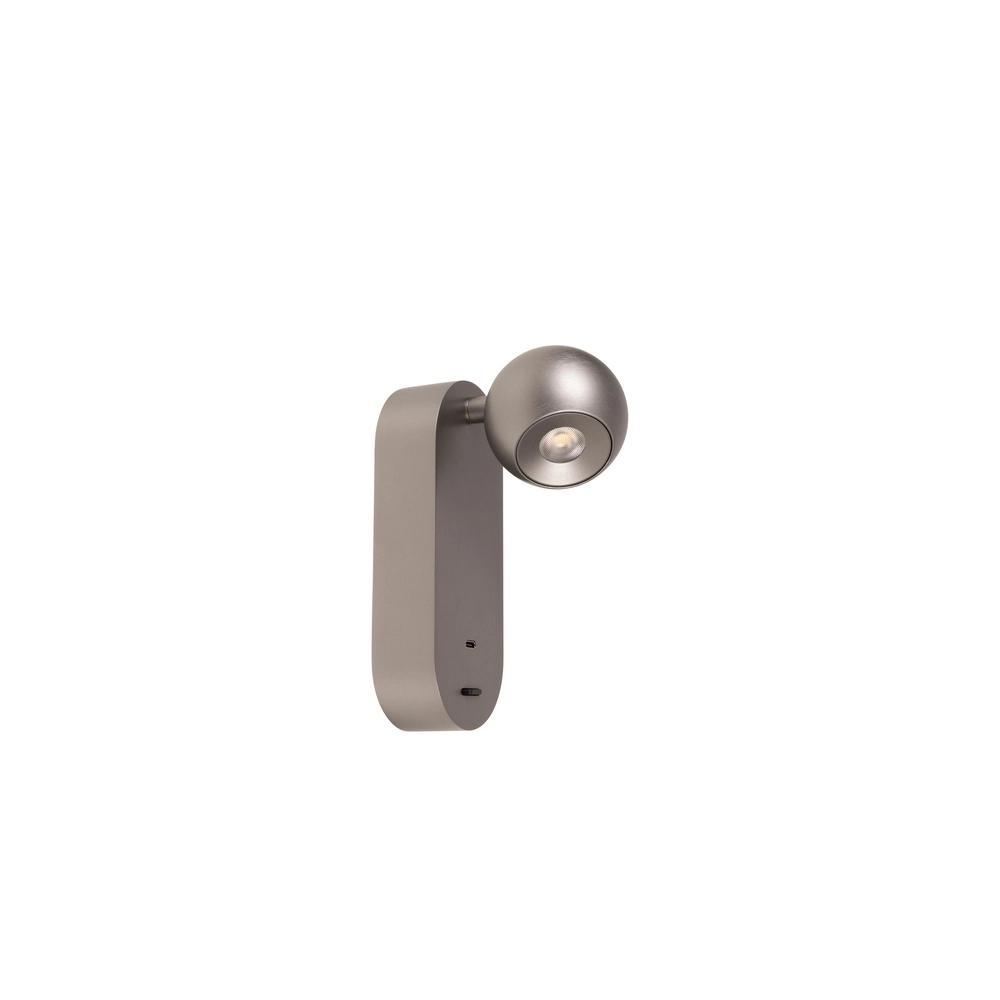 Wandlampenbirne Montana Design Grey Premium by Lucide 5411212680129