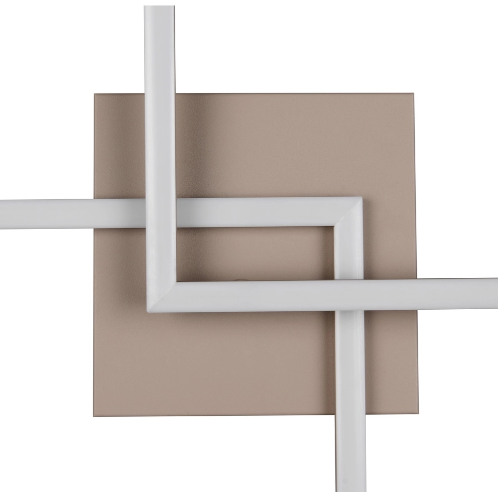 Moderne Deckenlampe Trail 60 cm sandbraun Trio 4017807713572
