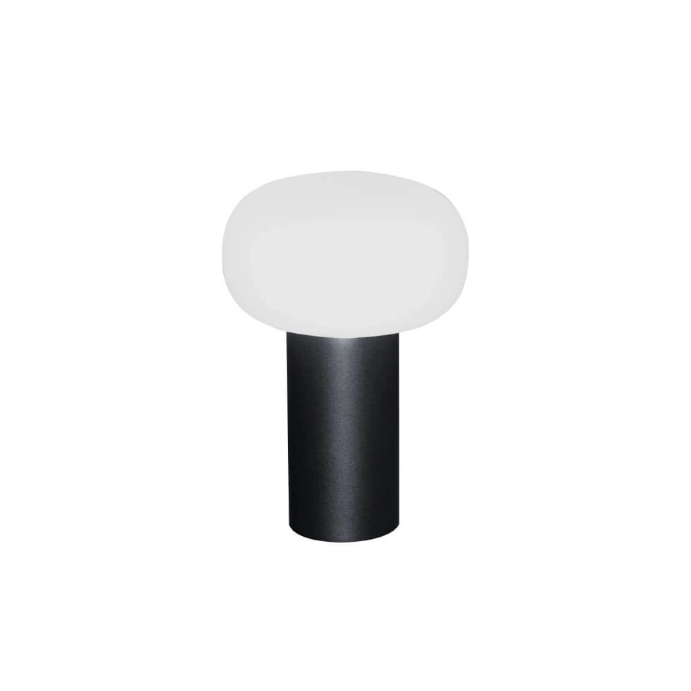 Wiederaufladbare Tischlampe Antibes Anthrazit