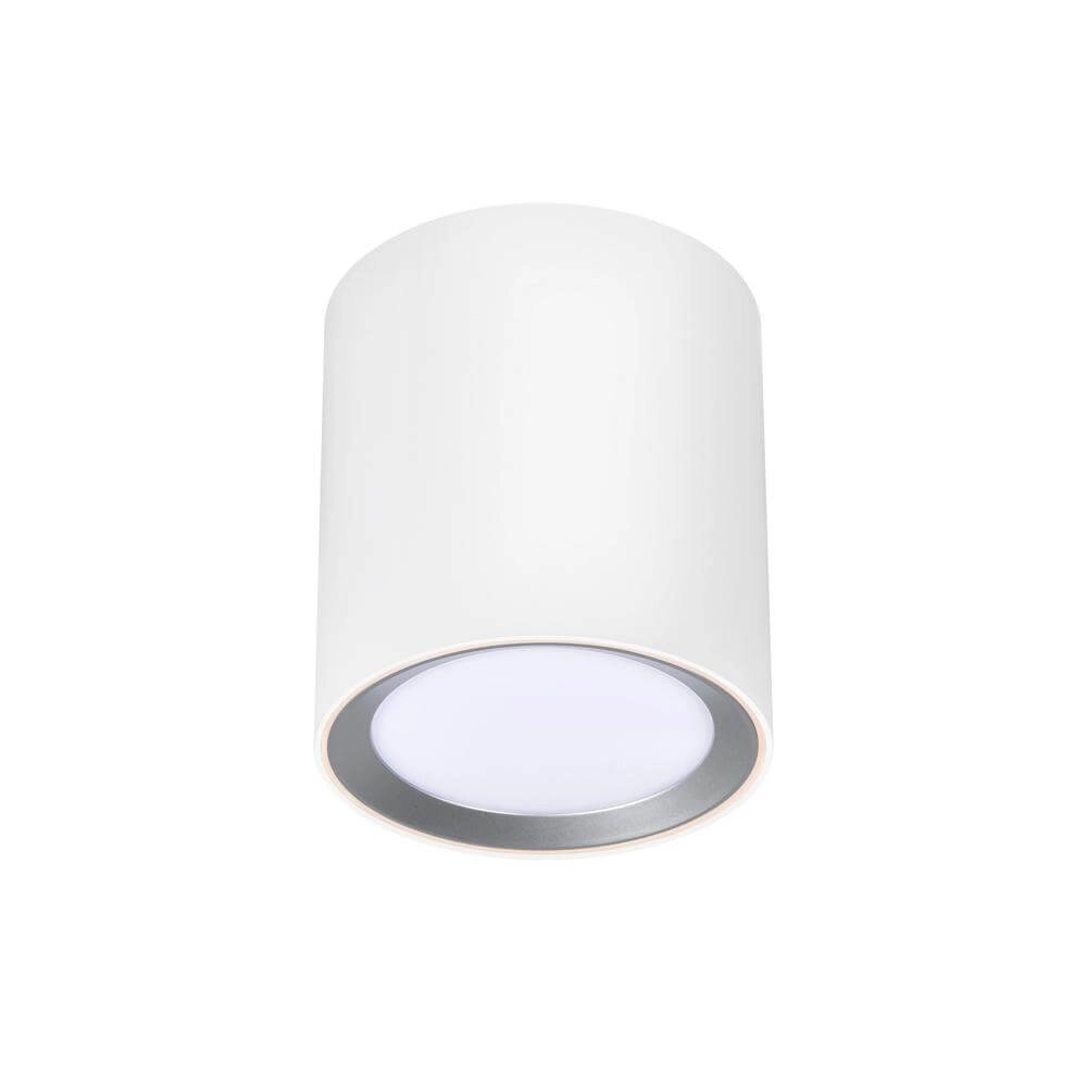 Weißer Aufbaustrahler Landon ca. 14cm Nordlux 5704924007323