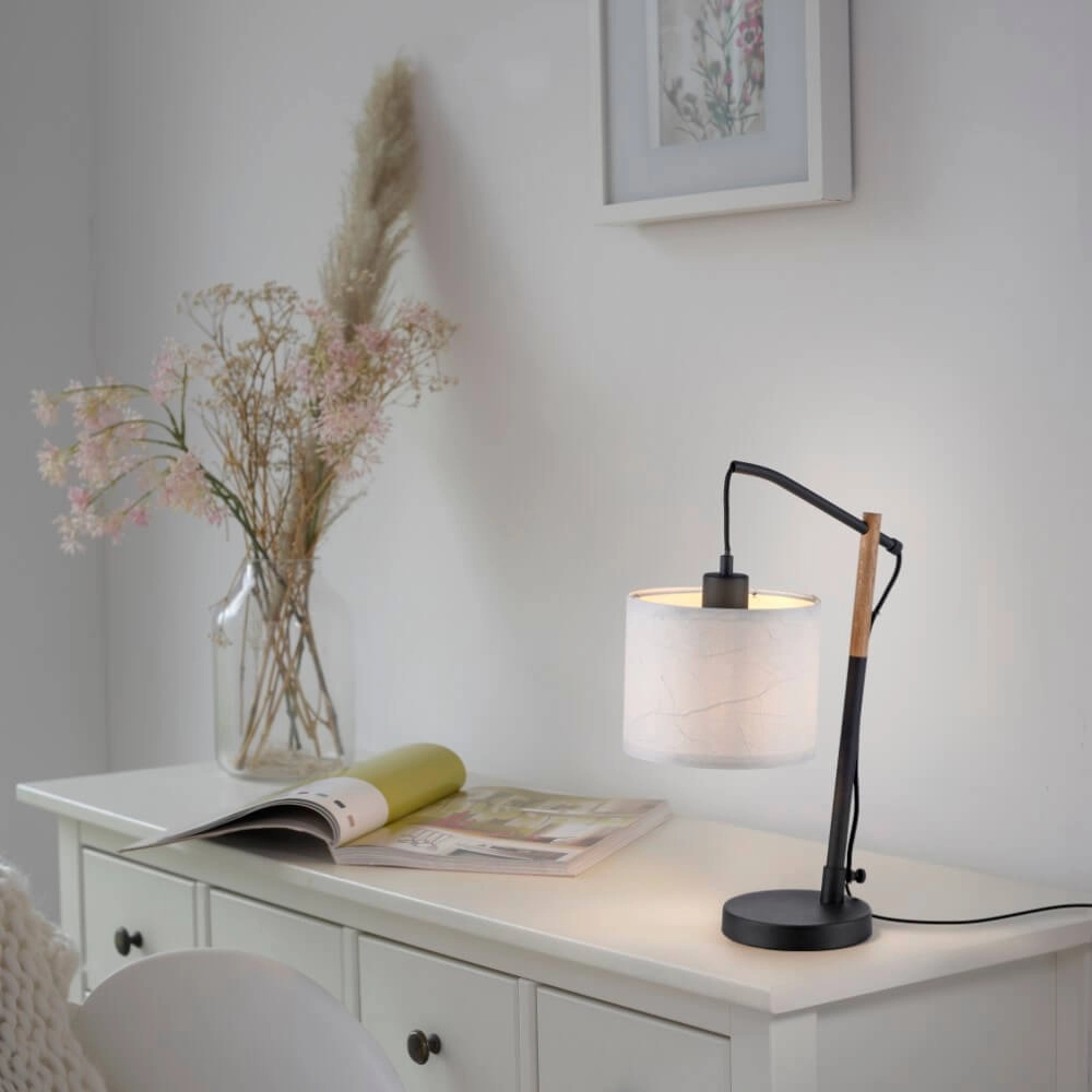 Weiße Tischlampe Green Sofie Just Light 4043689995027