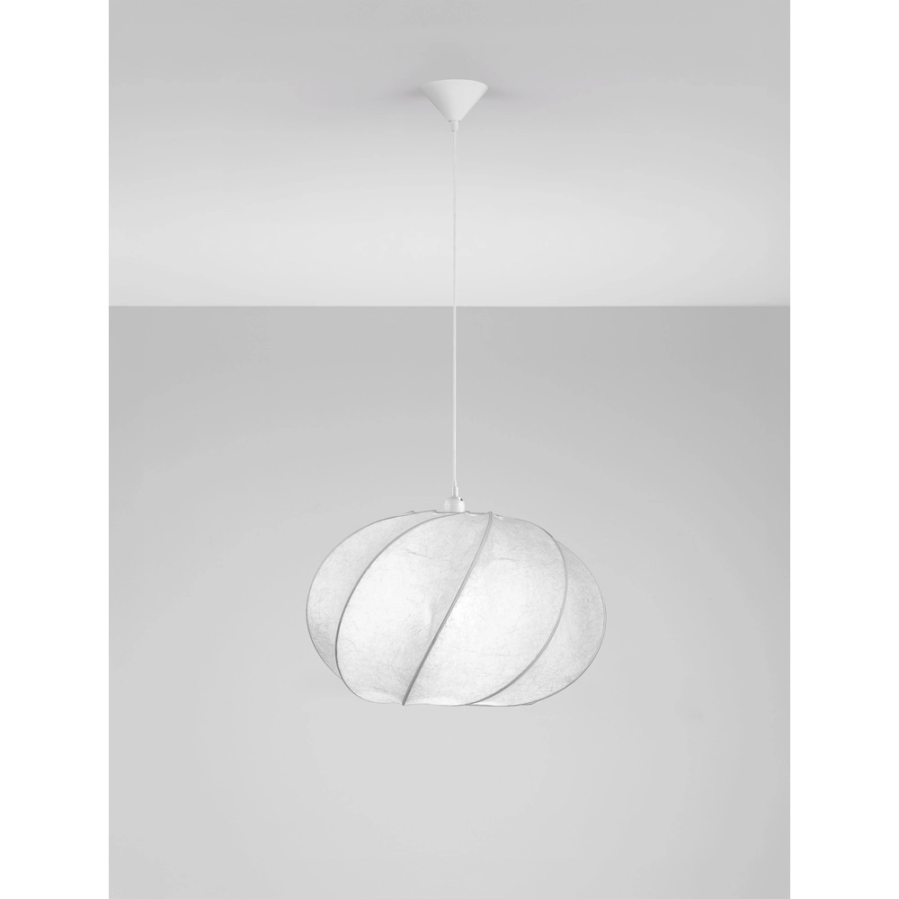 Pendelleuchte Bora weiß Ø 55cm Lyora 5212017477446