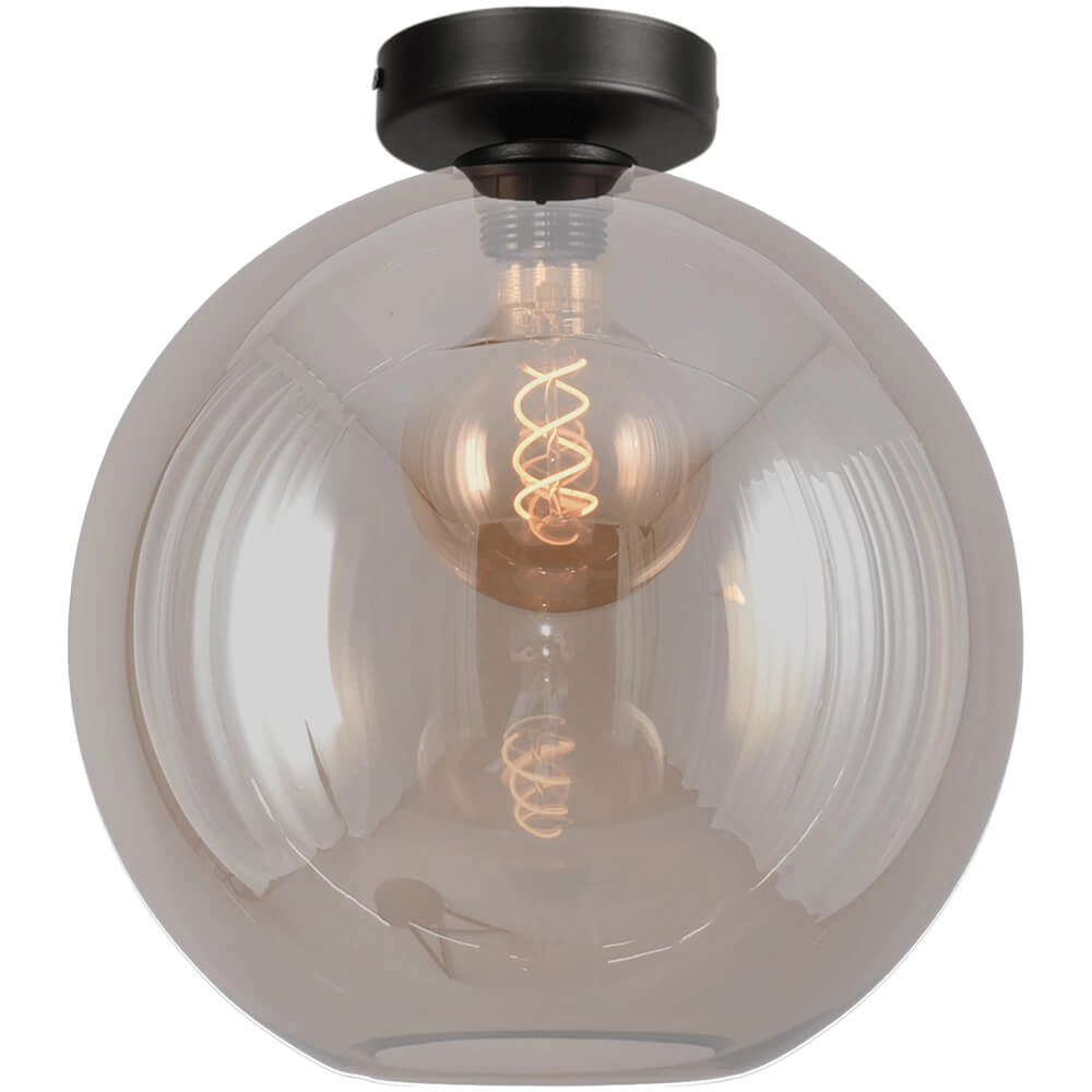 Deckenleuchte Bella 2 mit Ø 30cm Goldglas