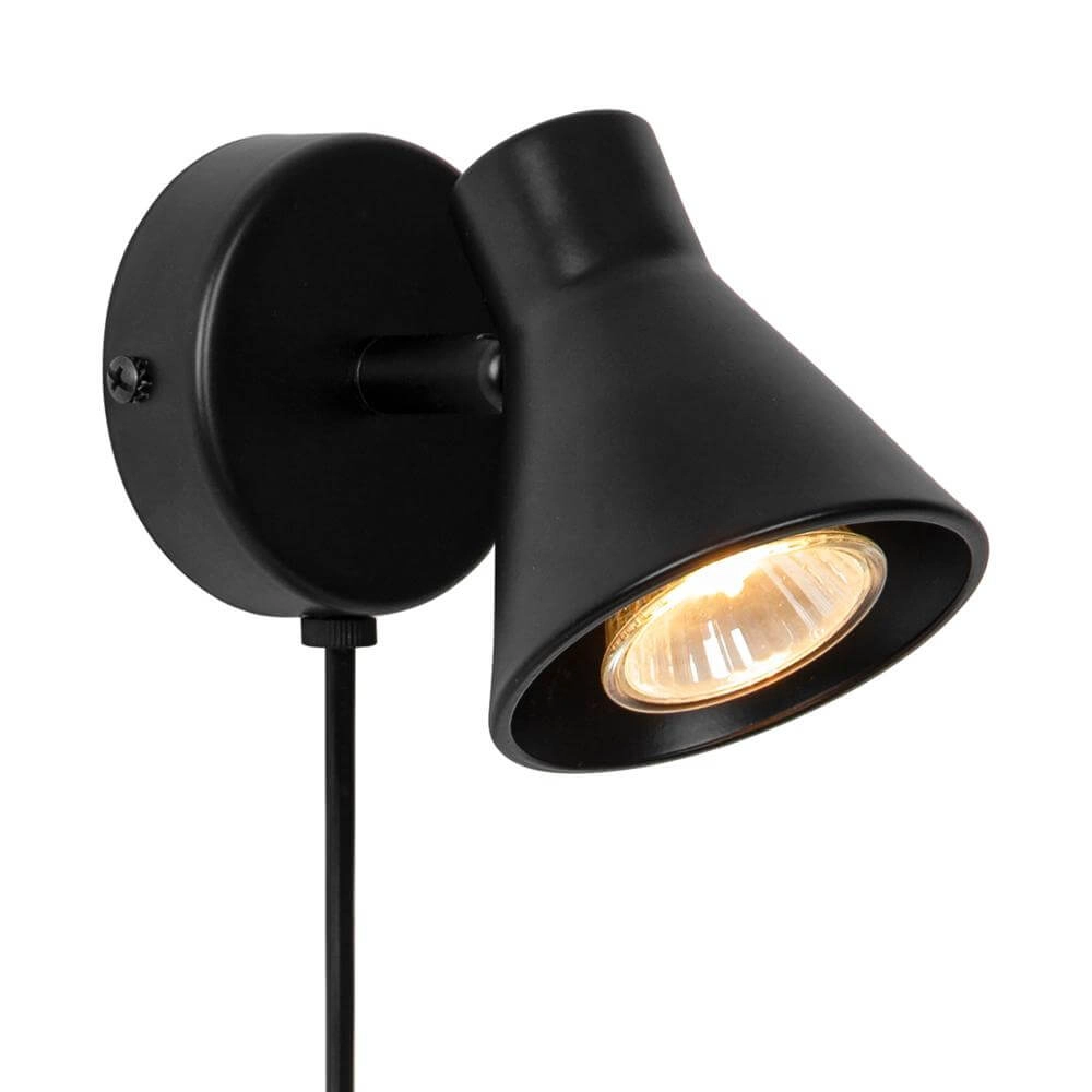 Wandleuchte Eik schwarz Nordlux 5704924011474