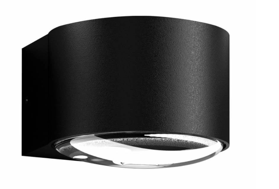 Wandspot Icon Schwarz