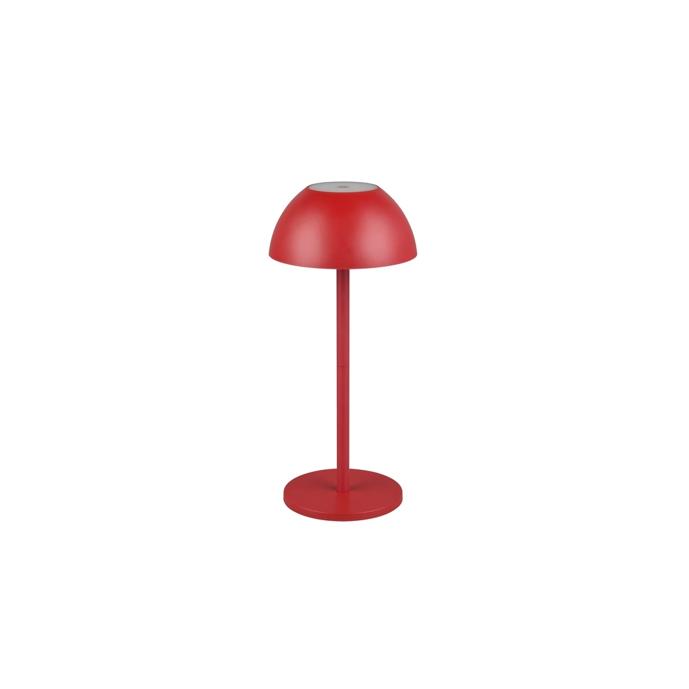 Tischlampe Ricardo rot Ø 13,5cm Trio 4017807601817