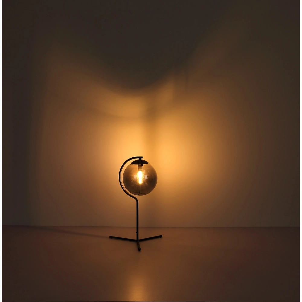 Moderne Stehlampe Porry 4-Licht Schwarz Globo 9007371431861