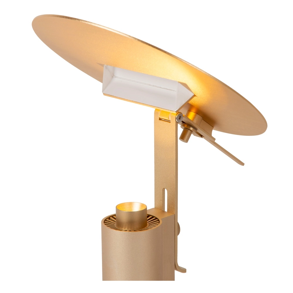 Goldene Schreibtischlampe Fits LED Premium by Lucide 5411212051622