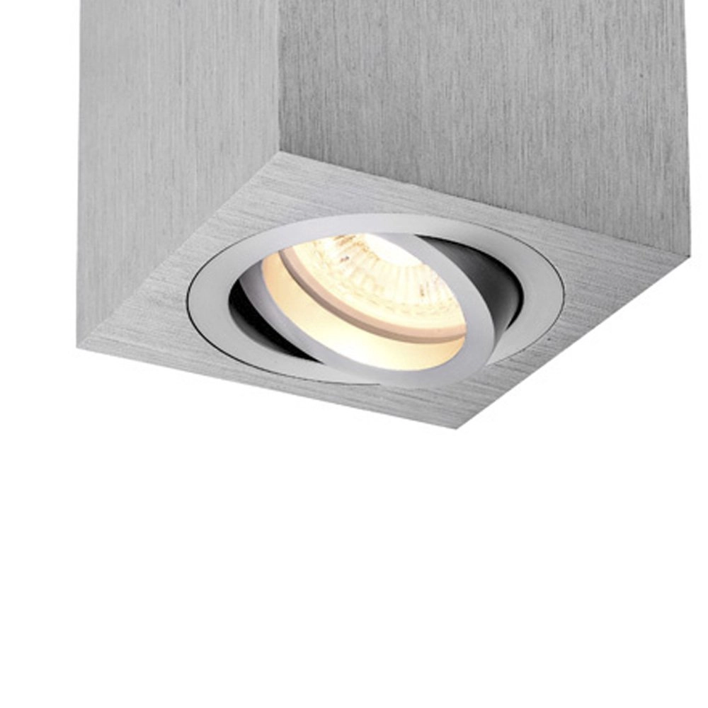Deckenleuchte Triledo GU10 8,5 cm Metallic-Grau SLV 4024163222259