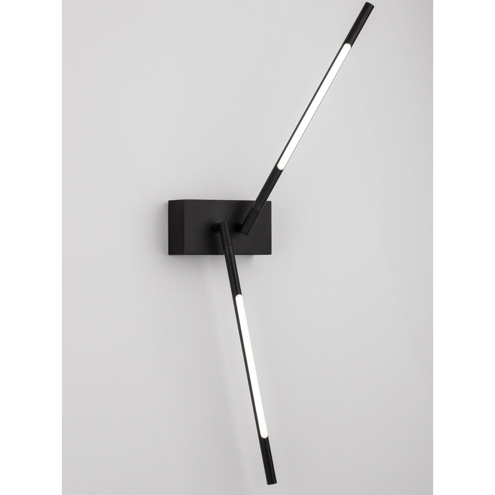 Wandlampe Raccio Schwarzes Doppel Lyora 5212017420466