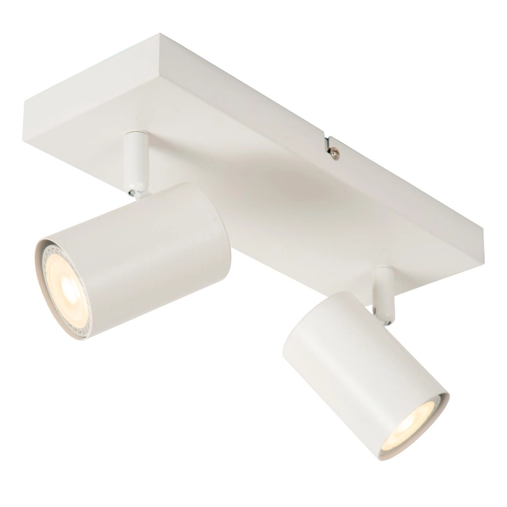 Deckenlampe Amigo 2-Licht weiß Lucide 5411212531155