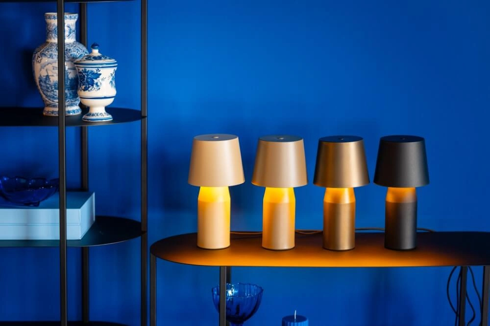 Design-Tischleuchte Aron braun ETH 8720195308898